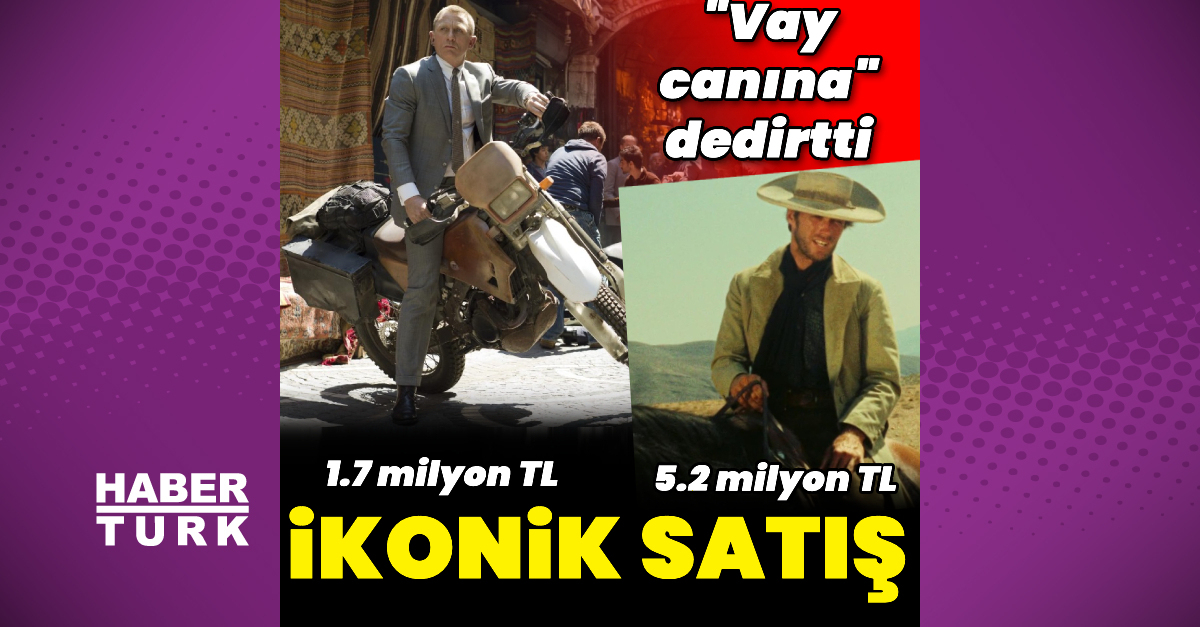 Sinema ve müzik dünyasının ikonikleşen dekor ve kostümleri satılıyor