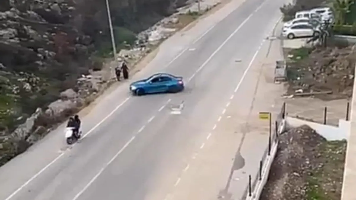 Yer İzmir: Anne ve çocuğunu tehlikeye atan maganda yakalandı
