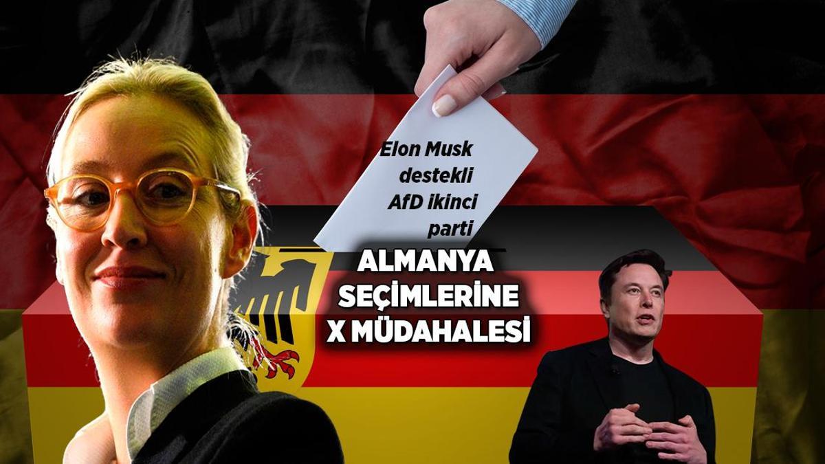 Almanya’da aşırıcı sağcı AfD anketlerde yükseliyor, seçimlere Elon Musk müdahalesinden korkuluyor