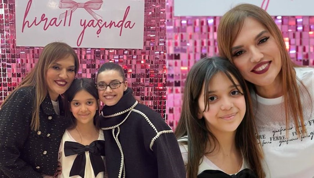 Demet AkalÄ±n’Ä±n kÄ±zÄ± HiraÂ 11 oldu: Afra SaraÃ§oÄlu’ndan sÃ¼rpriz ziyaret