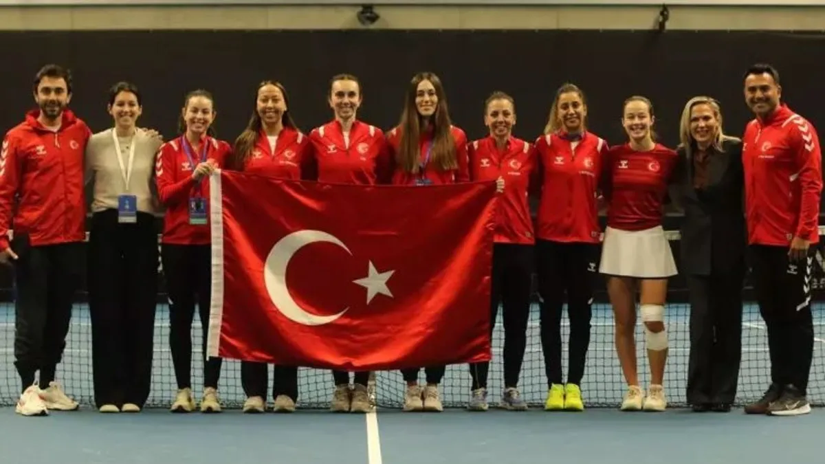 A Milli Kadın Tenis Takımı, Fransa’yı mağlup etti