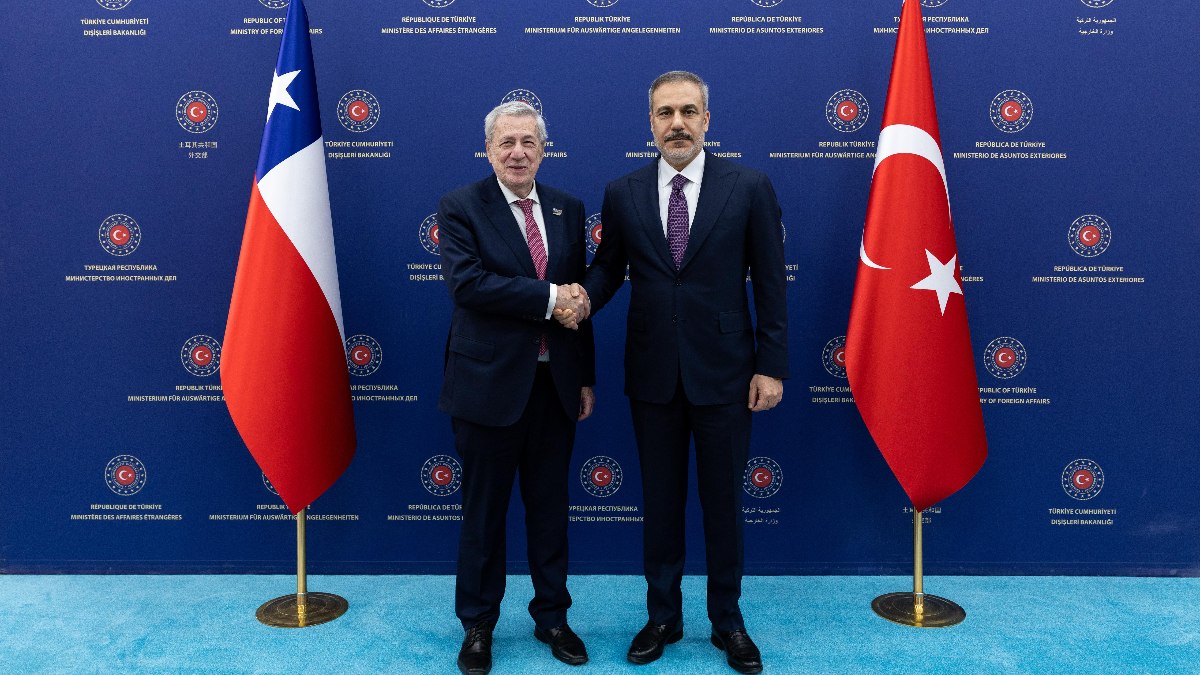 Bakan Fidan, Şilili mevkidaşı Klaveren ile bir araya geldi