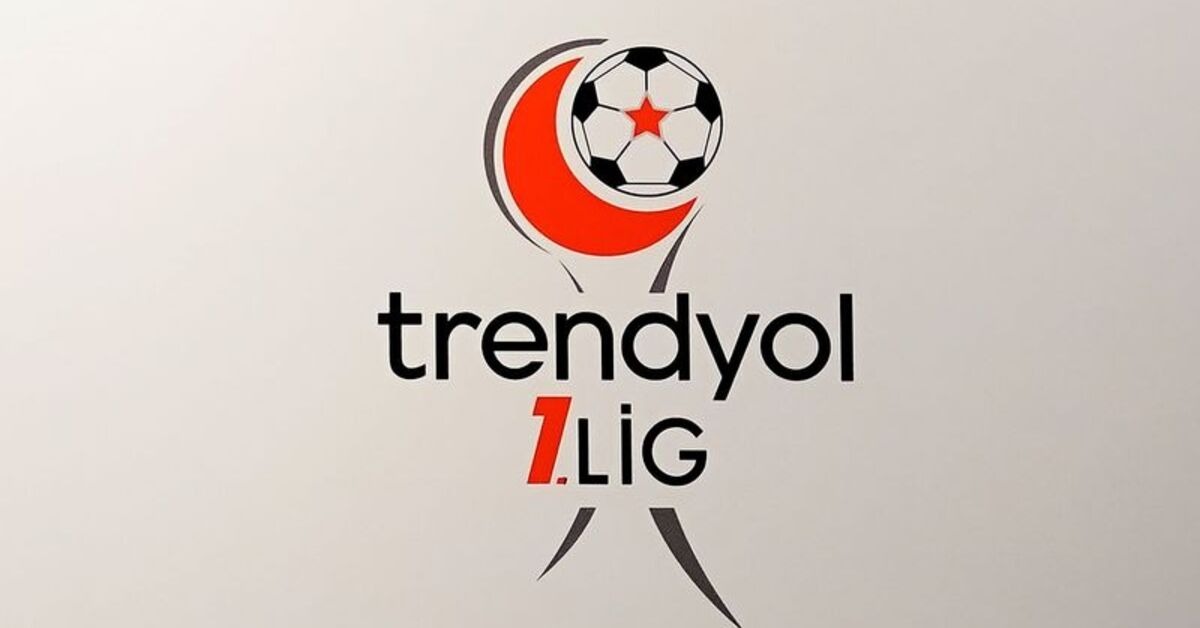 Trendyol 1. Lig’de 36. haftanın programı belli oldu