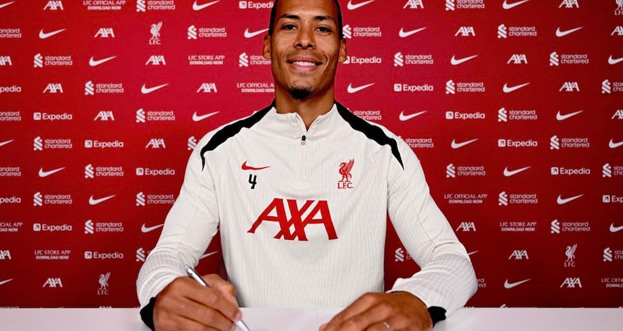 Virgil van Dijk imzayı attı